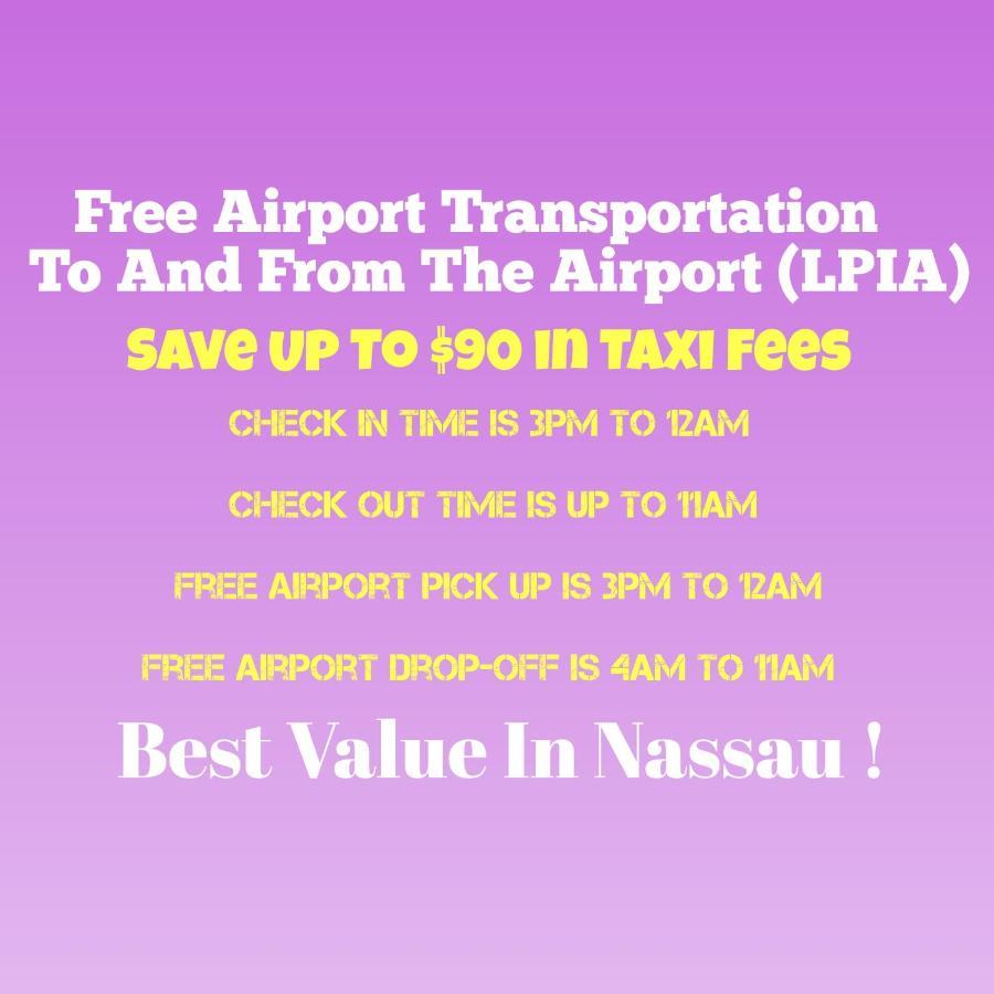 Bell At The Airport Suites Adults Only - Free Airport Transportation Nassau Exterior foto